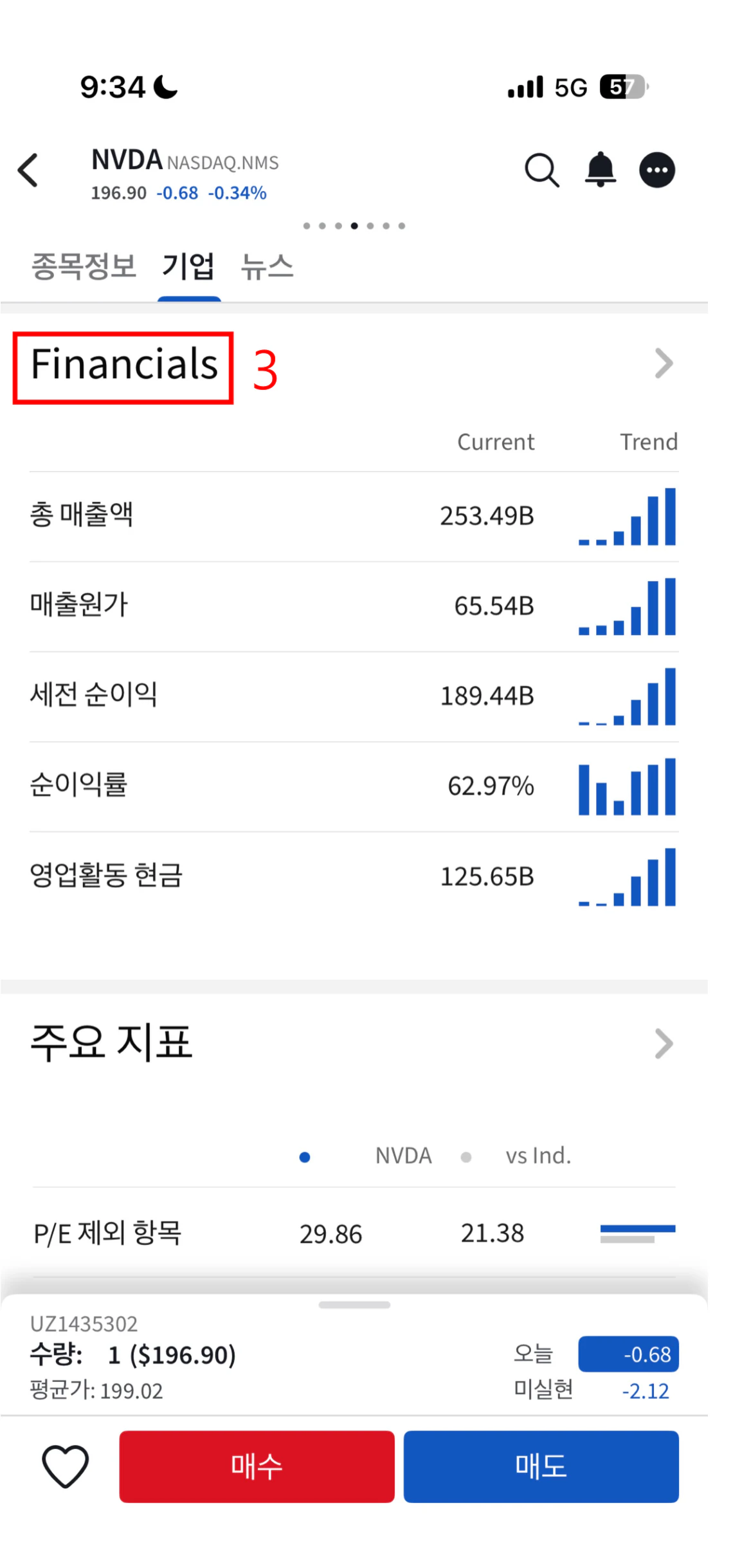 4. 현재가/차트 화면 18