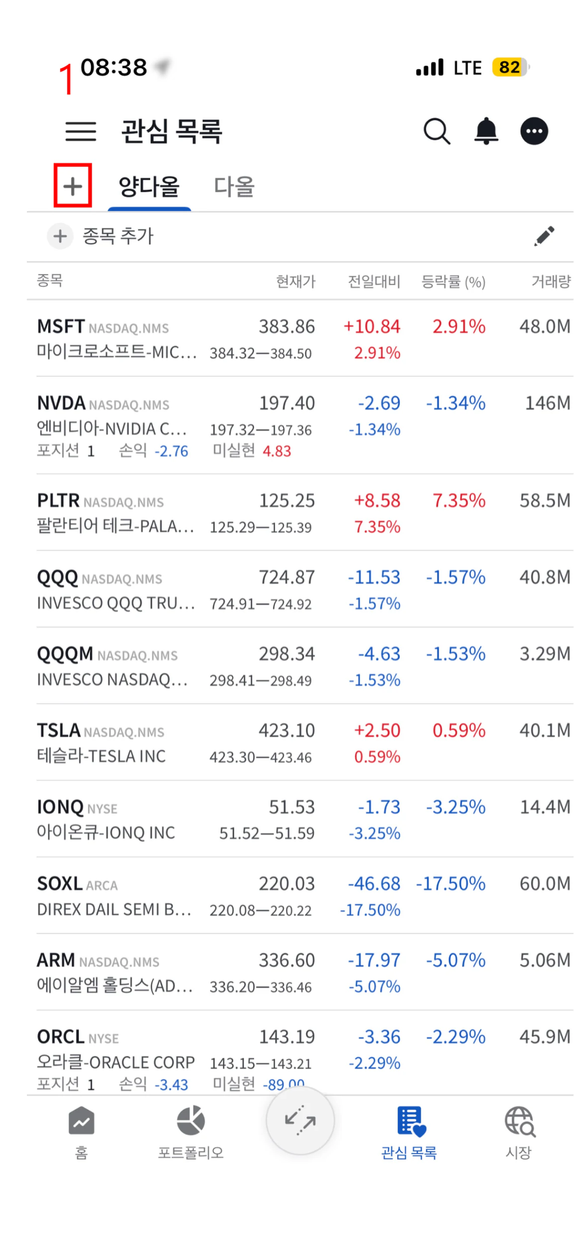 7. 관심 목록 화면 14