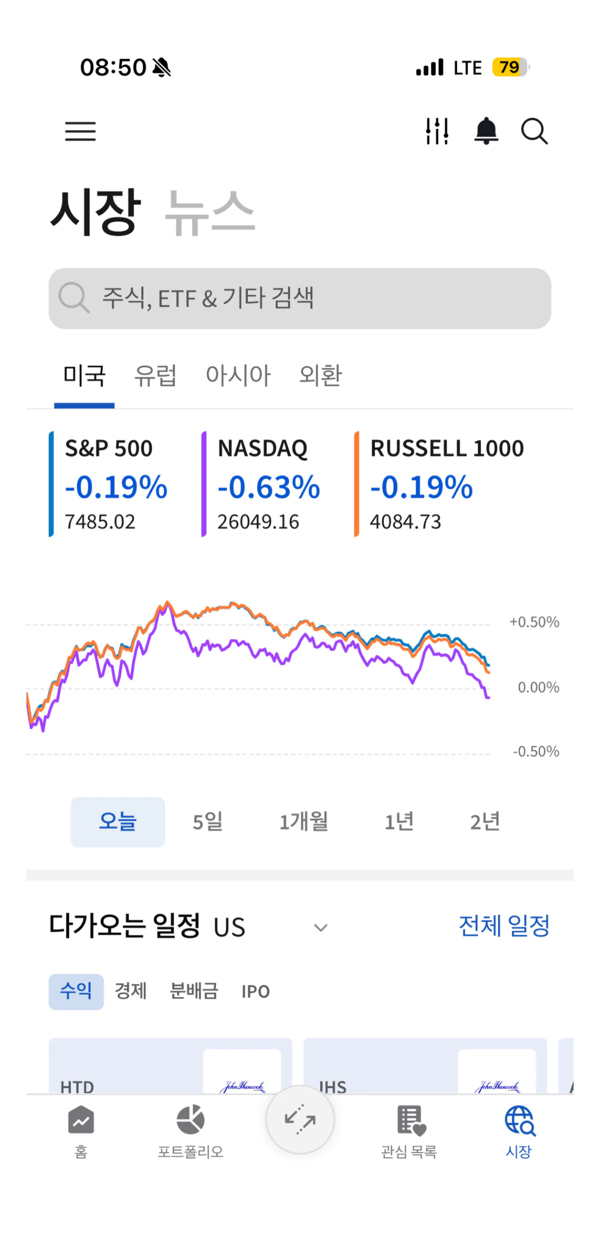 8. 시장 화면 1